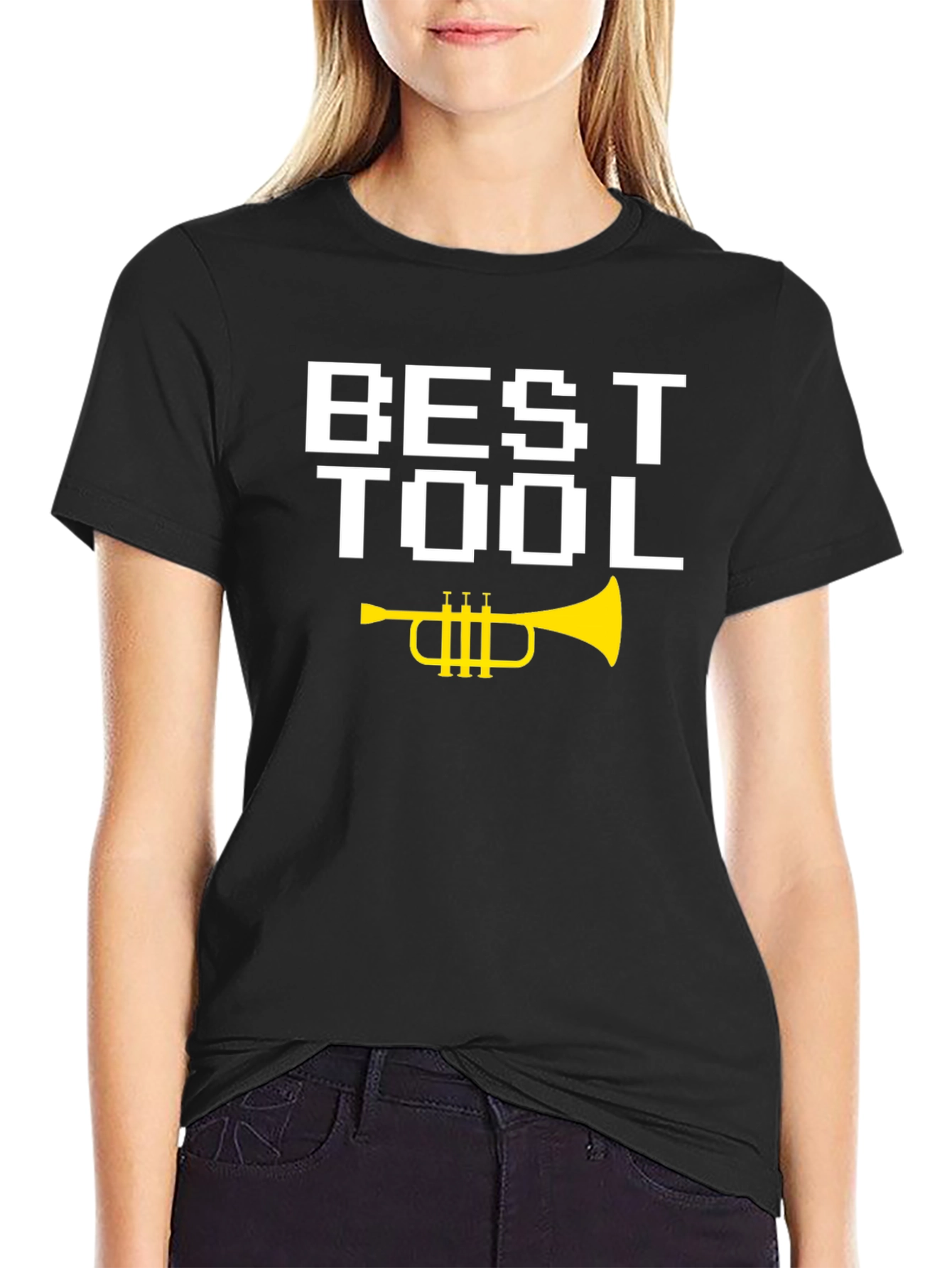 Best Tool Trumpet Graphic T-Shirt - Funny Musician Tee