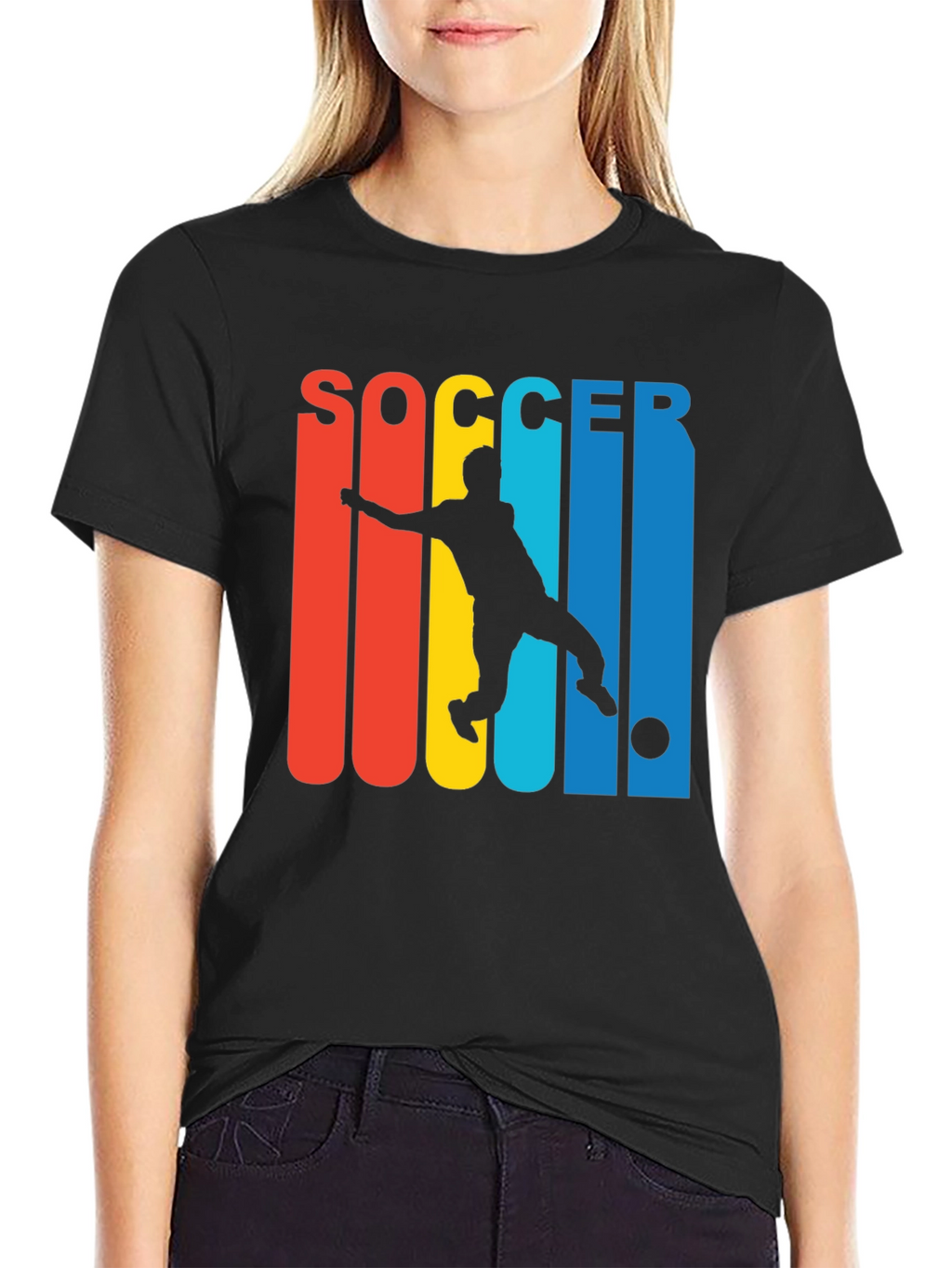 Soccer Player Graphic T-Shirt