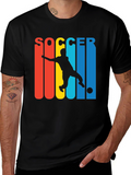 Soccer Player Graphic T-Shirt