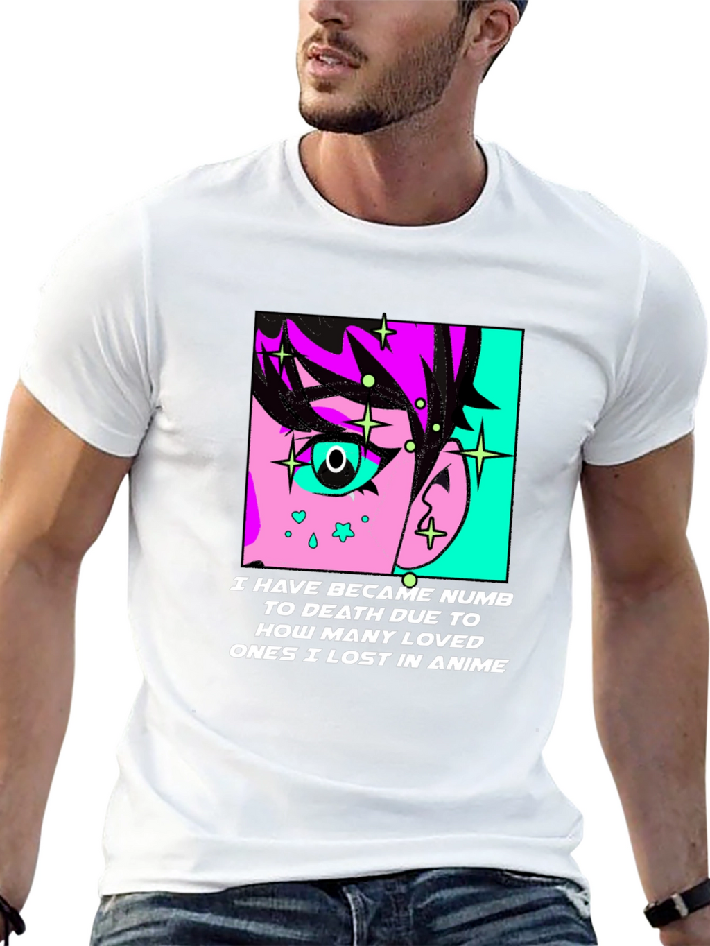 Anime Lover T-Shirt - Numb to Death Design