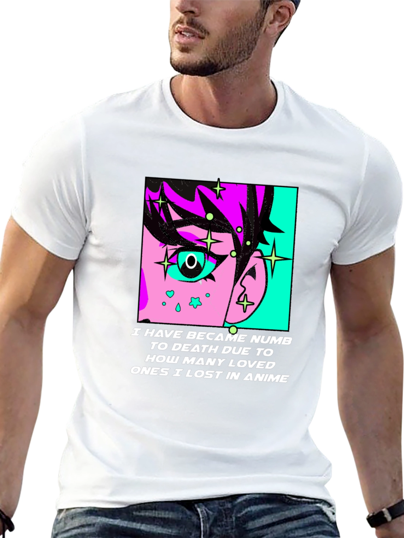 Anime Lover T-Shirt - Numb to Death Design