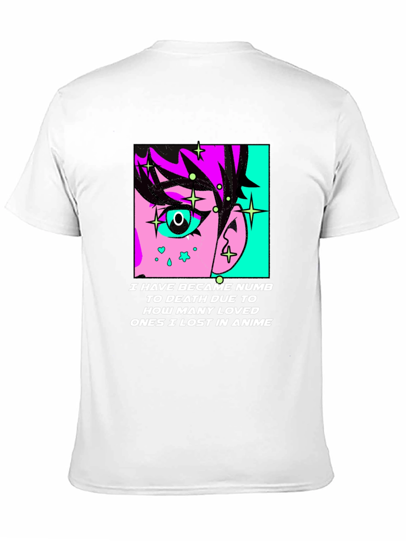 Anime Lover T-Shirt - Numb to Death Design