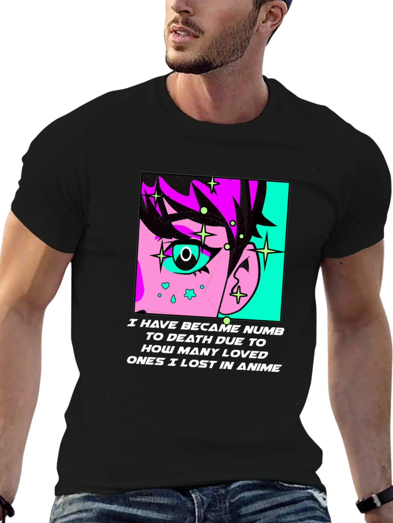 Anime Lover T-Shirt - Numb to Death Design