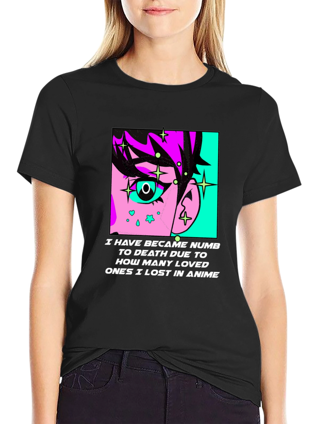 Anime Lover T-Shirt - Numb to Death Design