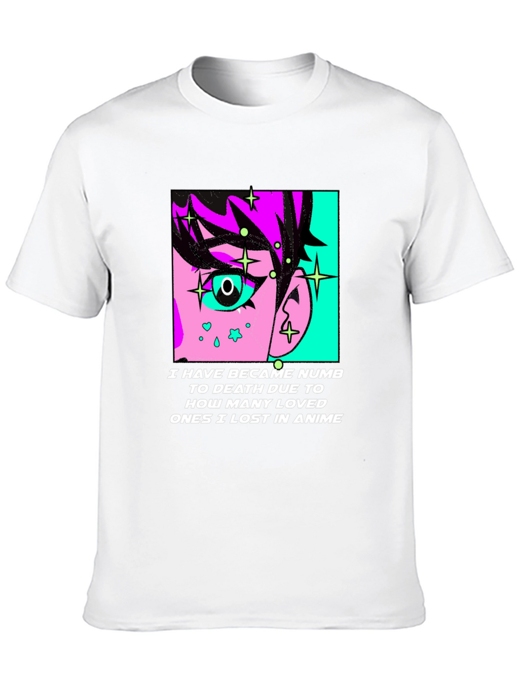 Anime Lover T-Shirt - Numb to Death Design
