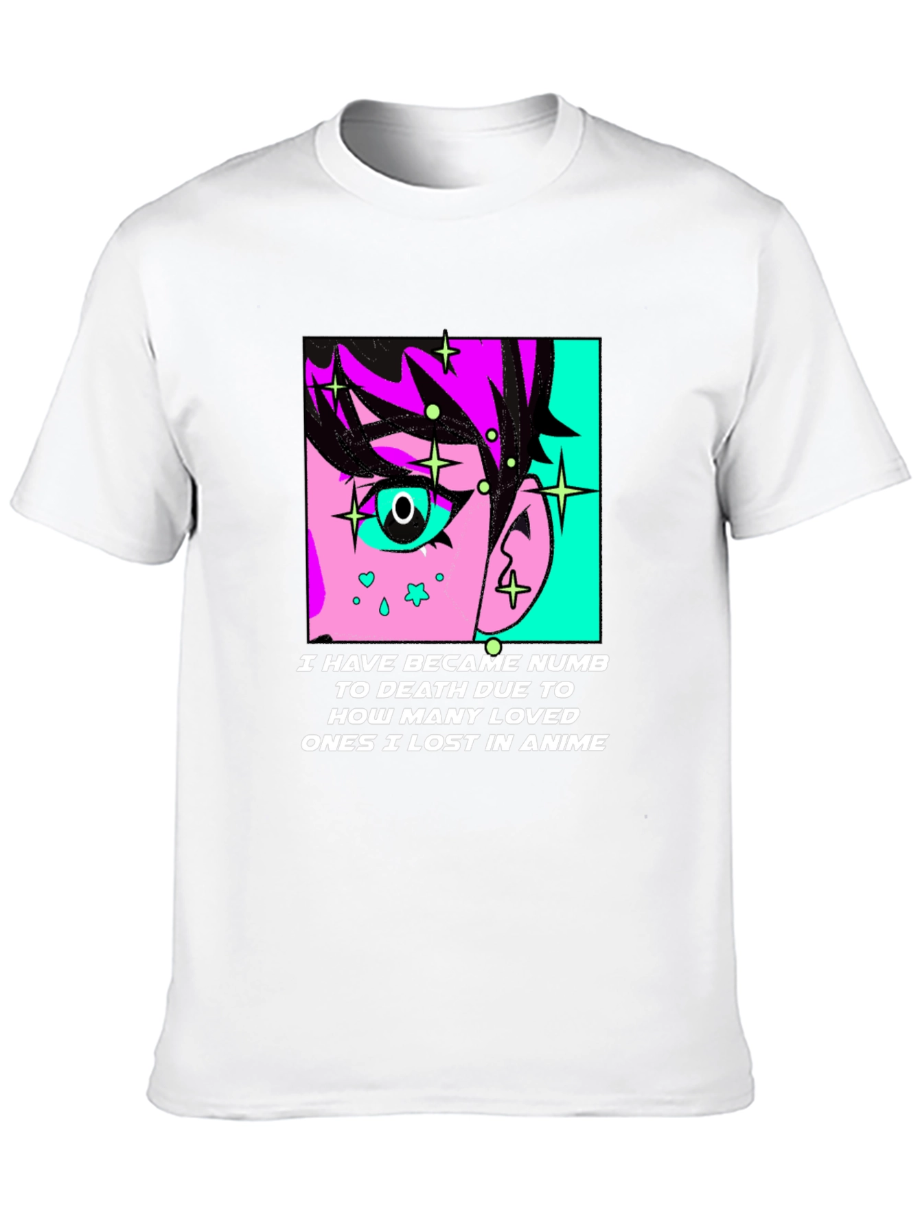 Anime Lover T-Shirt - Numb to Death Design