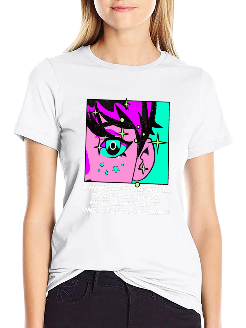 Anime Lover T-Shirt - Numb to Death Design