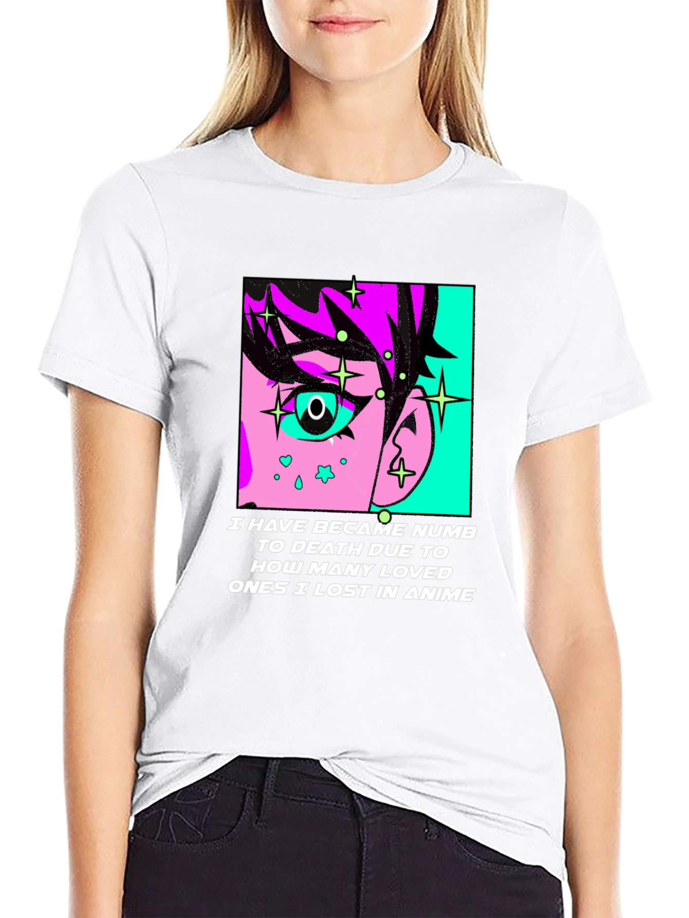 Anime Lover T-Shirt - Numb to Death Design