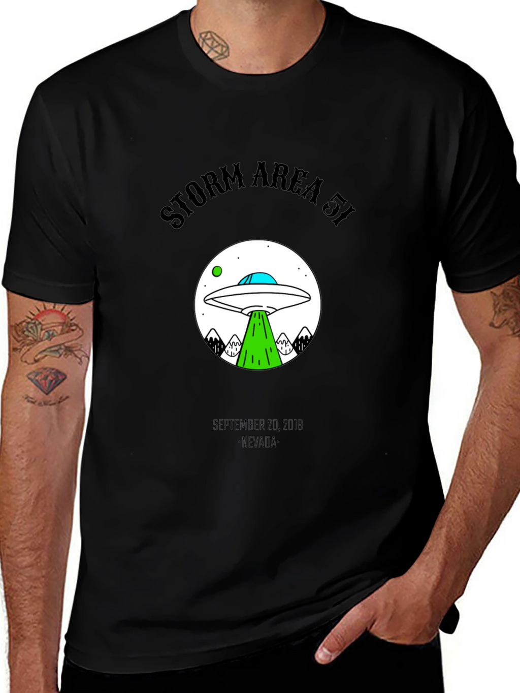 Storm Area 51 Graphic T-Shirt