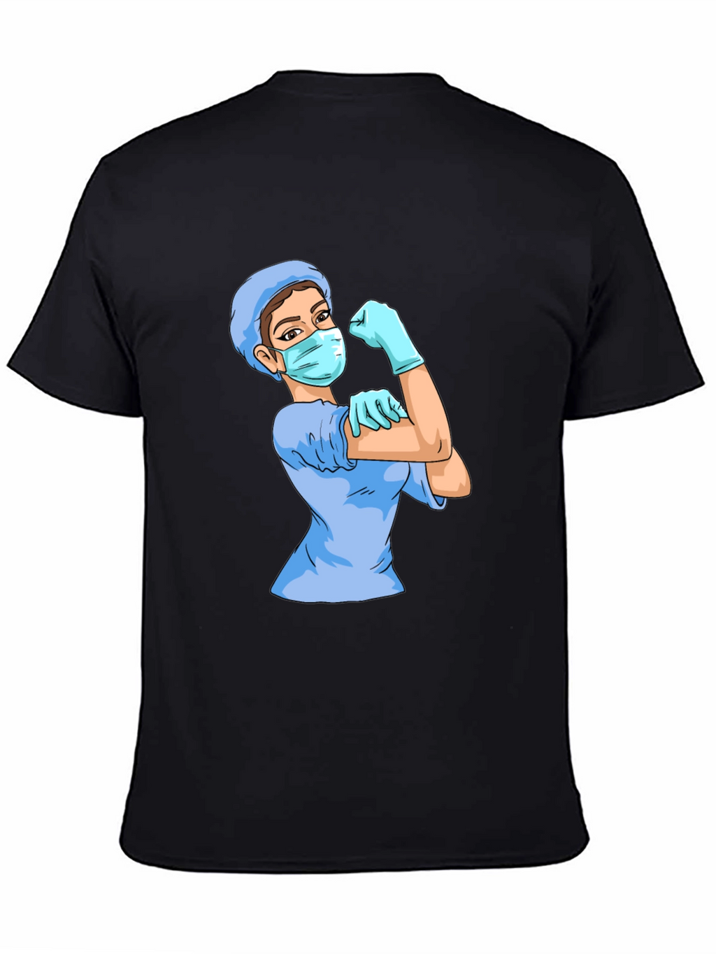 Nurse We Can Do It Black T-Shirt