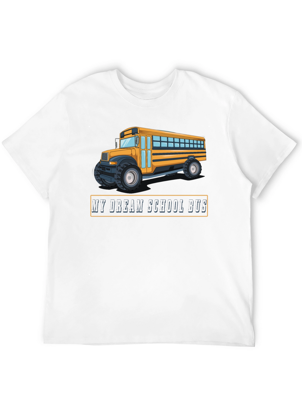My Dream School Bus Black T-Shirt