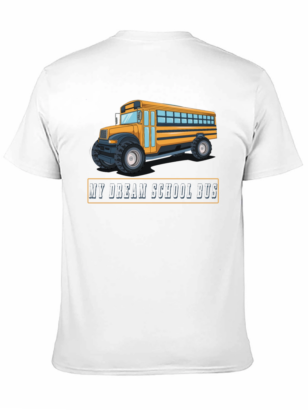 My Dream School Bus Black T-Shirt