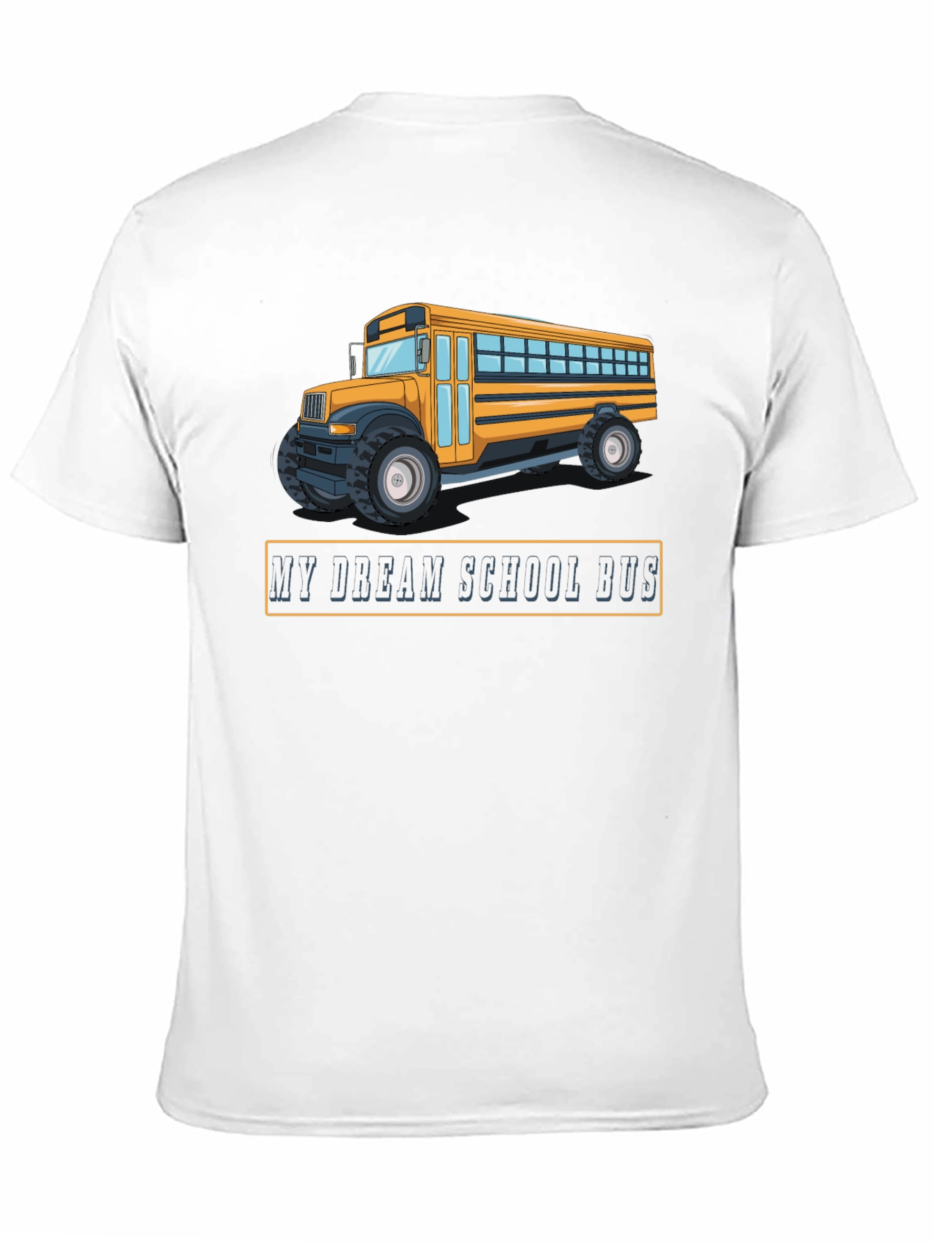 My Dream School Bus Black T-Shirt