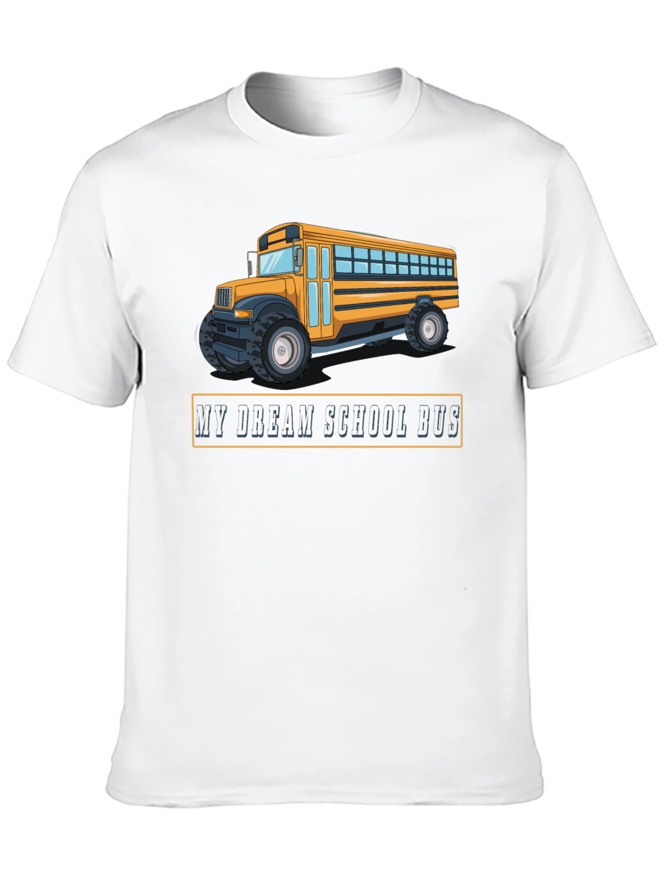 My Dream School Bus Black T-Shirt
