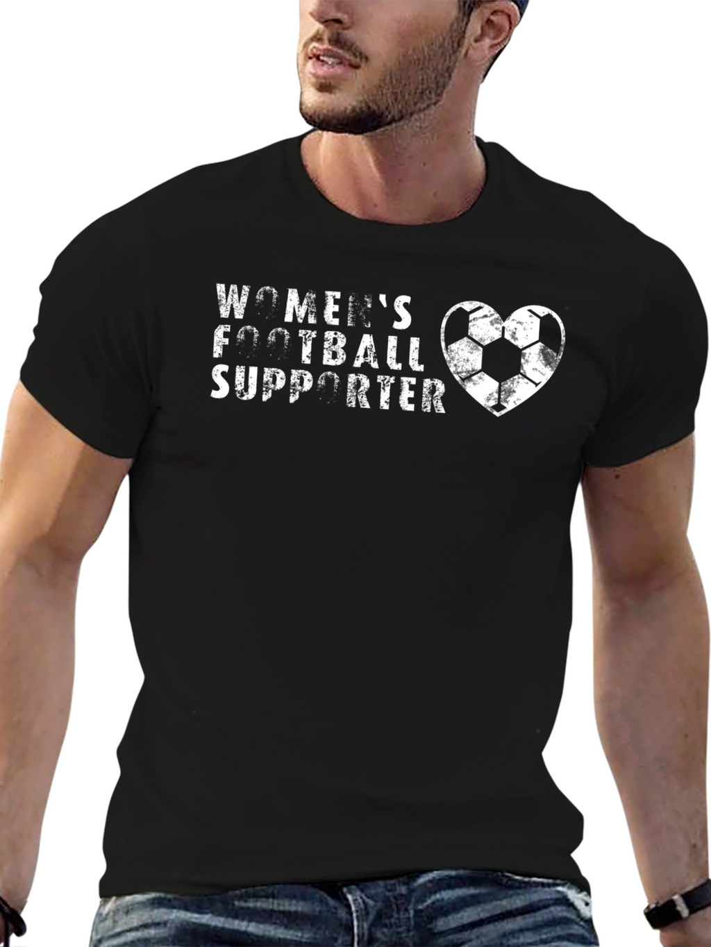 Womens Football Supporter T-Shirt