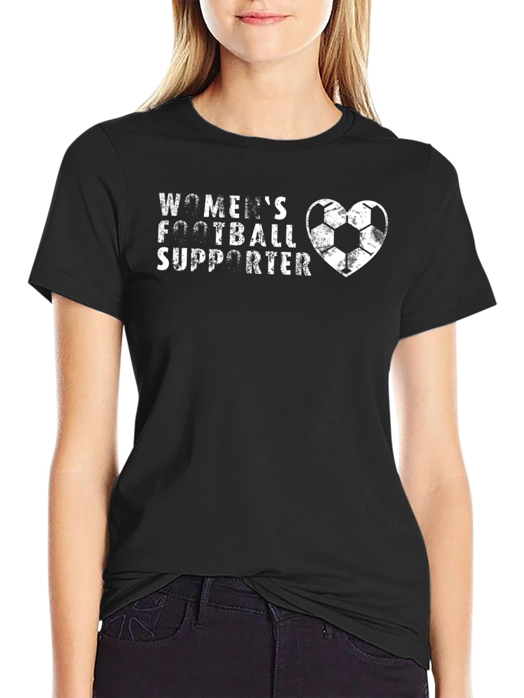 Womens Football Supporter T-Shirt