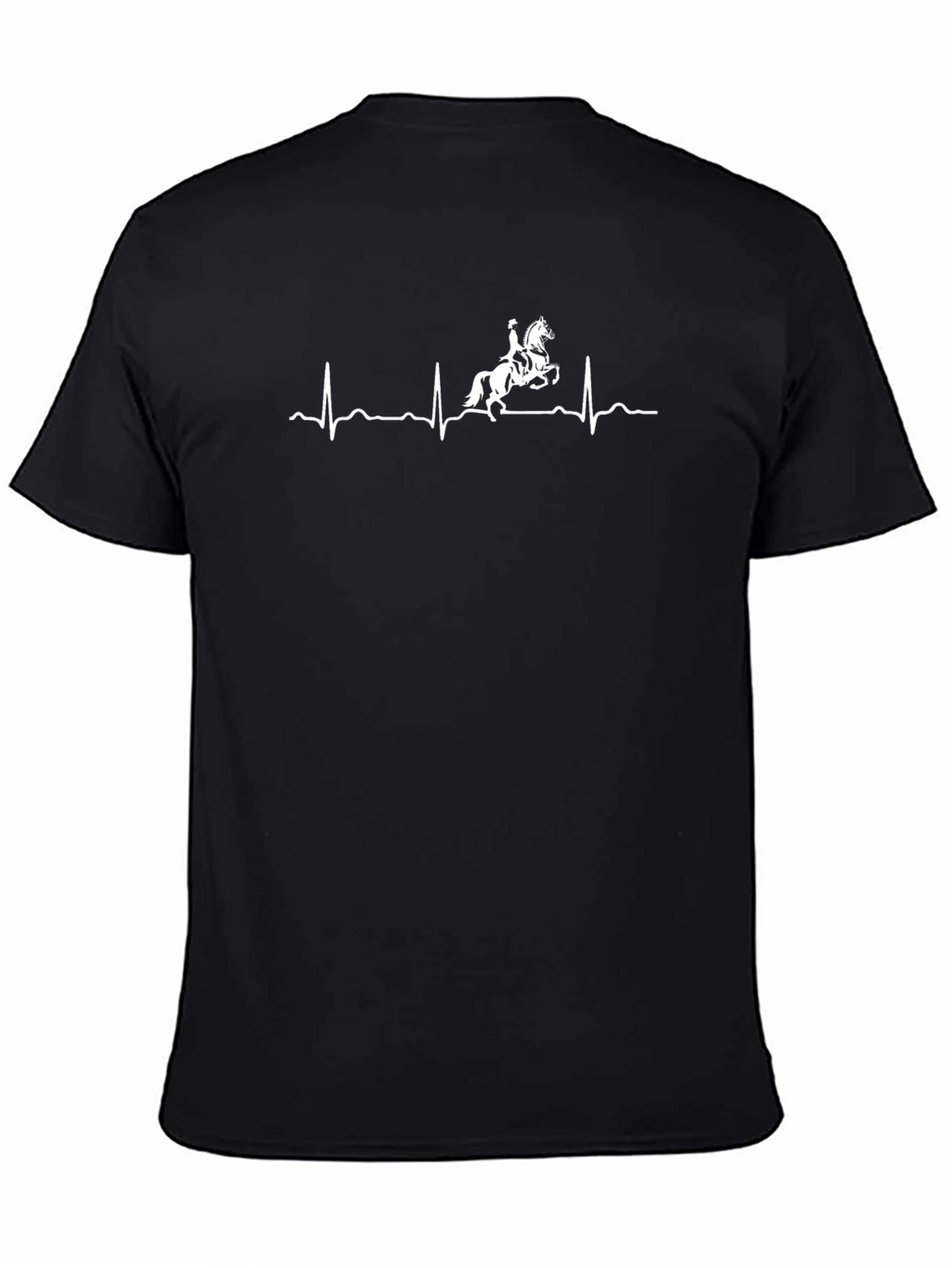 Equestrian Heartbeat T-Shirt - Horse Lover Tee