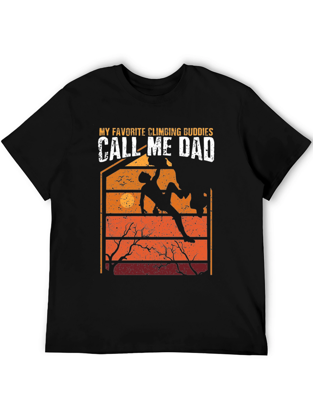 Climbing Dad T-Shirt: Favorite Climbing Buddies Graphic Tee