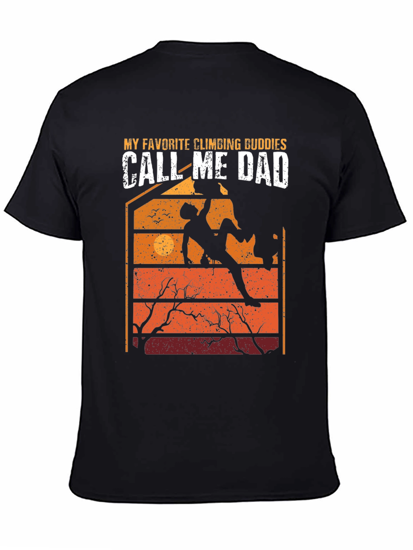 Climbing Dad T-Shirt: Favorite Climbing Buddies Graphic Tee