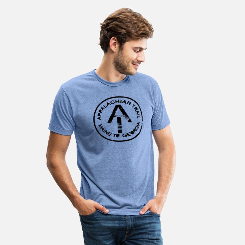 Rustic Appalachian Trail Marker Blk
