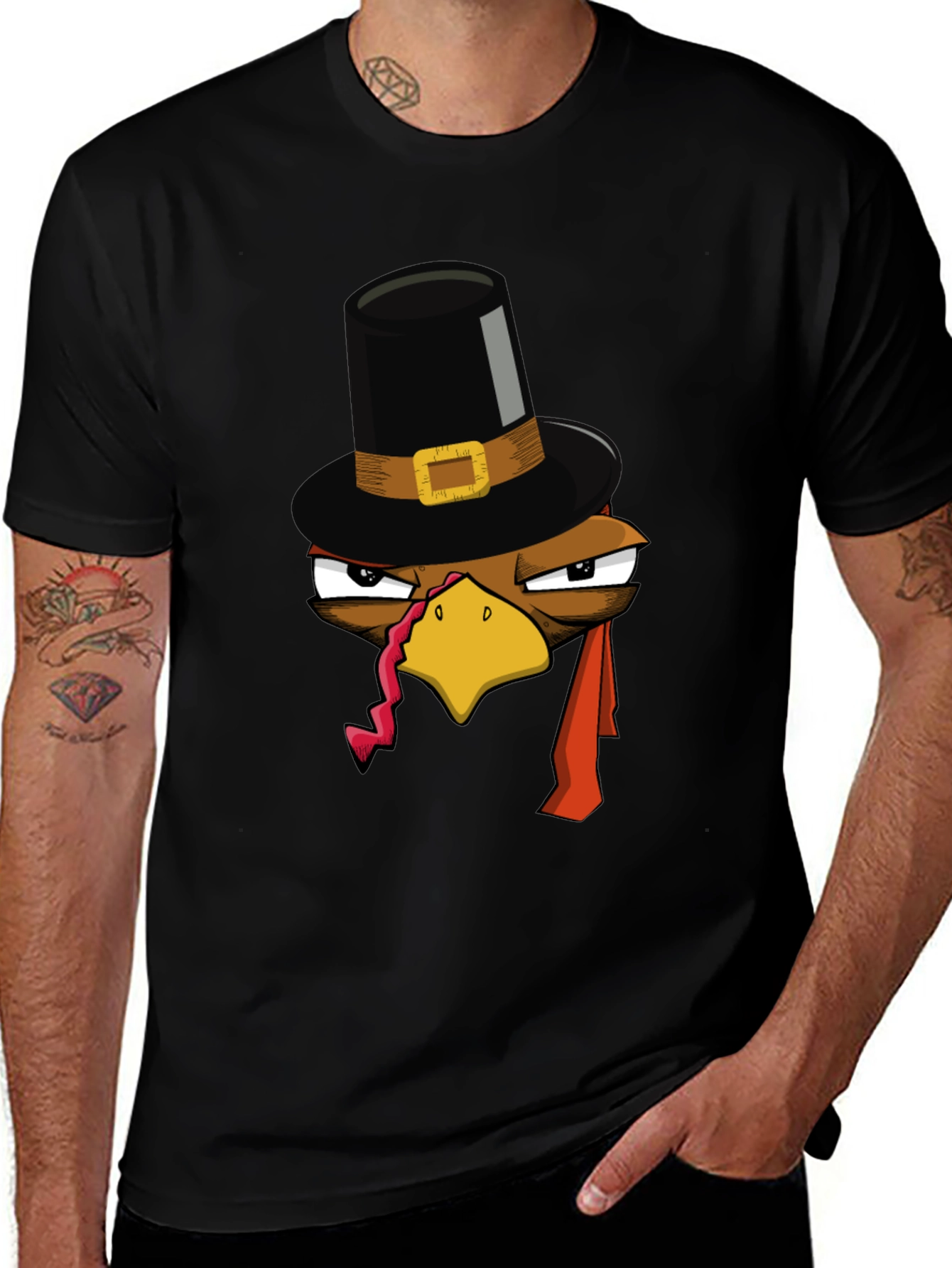 Thanksgiving Turkey Graphic Tee
