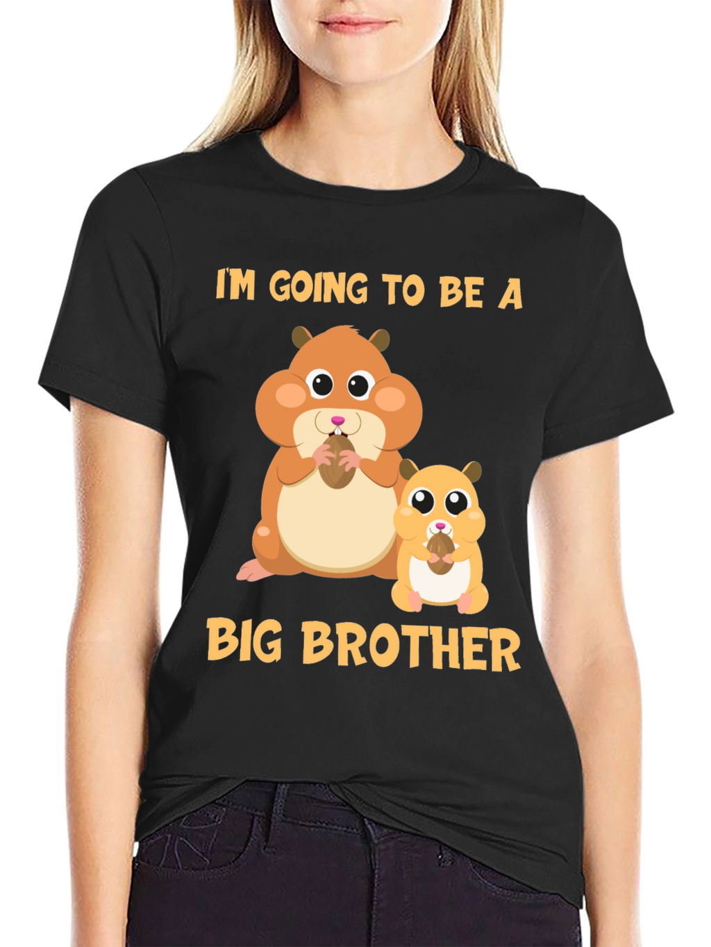 Im Going To Be a Big Brother T-Shirt Hamster