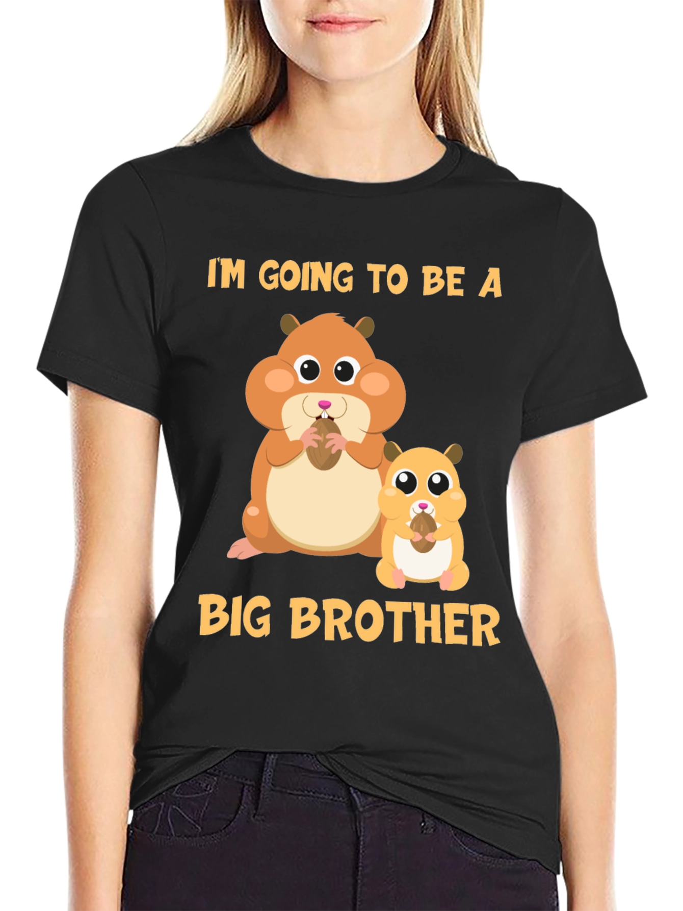 Im Going To Be a Big Brother T-Shirt Hamster