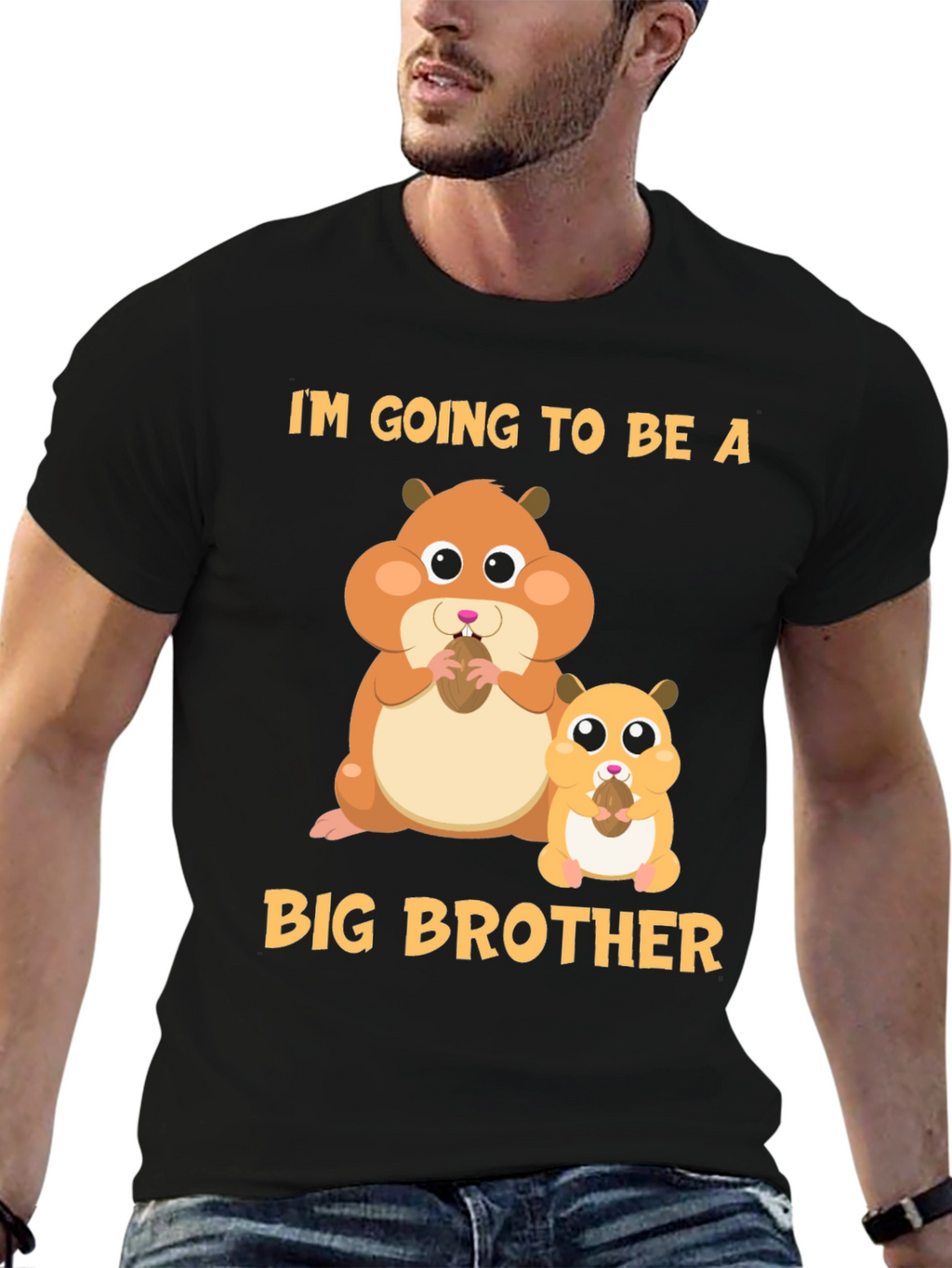 Im Going To Be a Big Brother T-Shirt Hamster