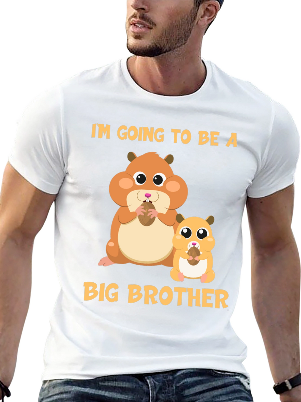 Im Going To Be a Big Brother T-Shirt Hamster