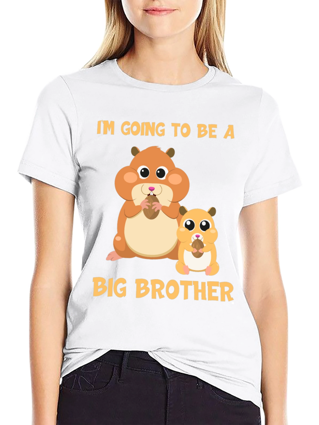 Im Going To Be a Big Brother T-Shirt Hamster