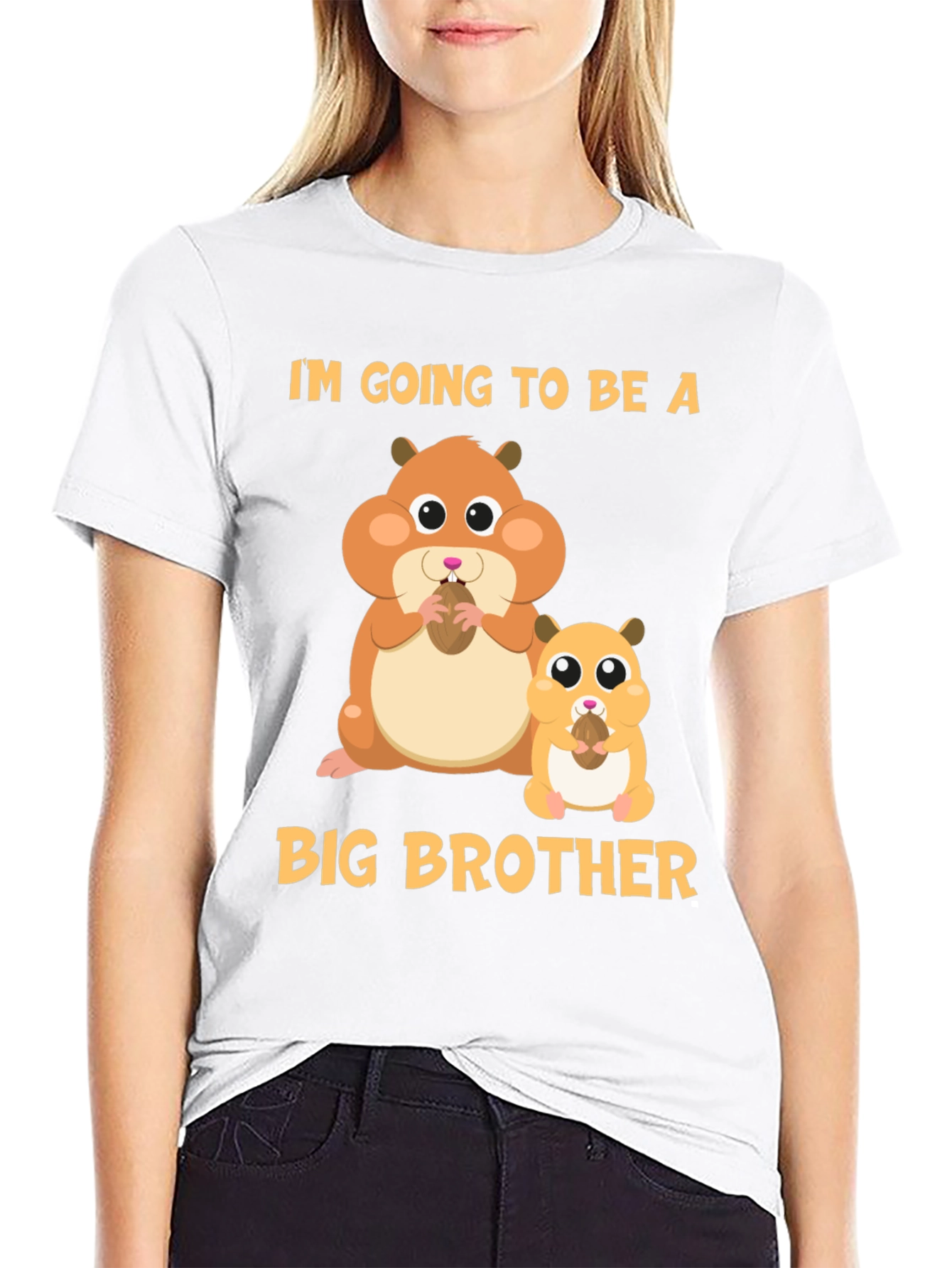 Im Going To Be a Big Brother T-Shirt Hamster