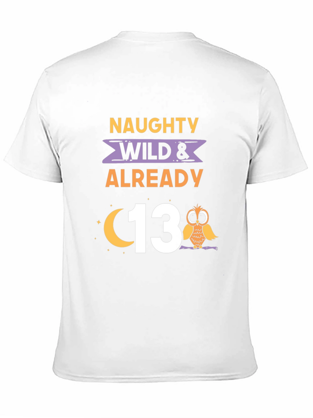 Naughty Wild & Already 13 Birthday T-Shirt