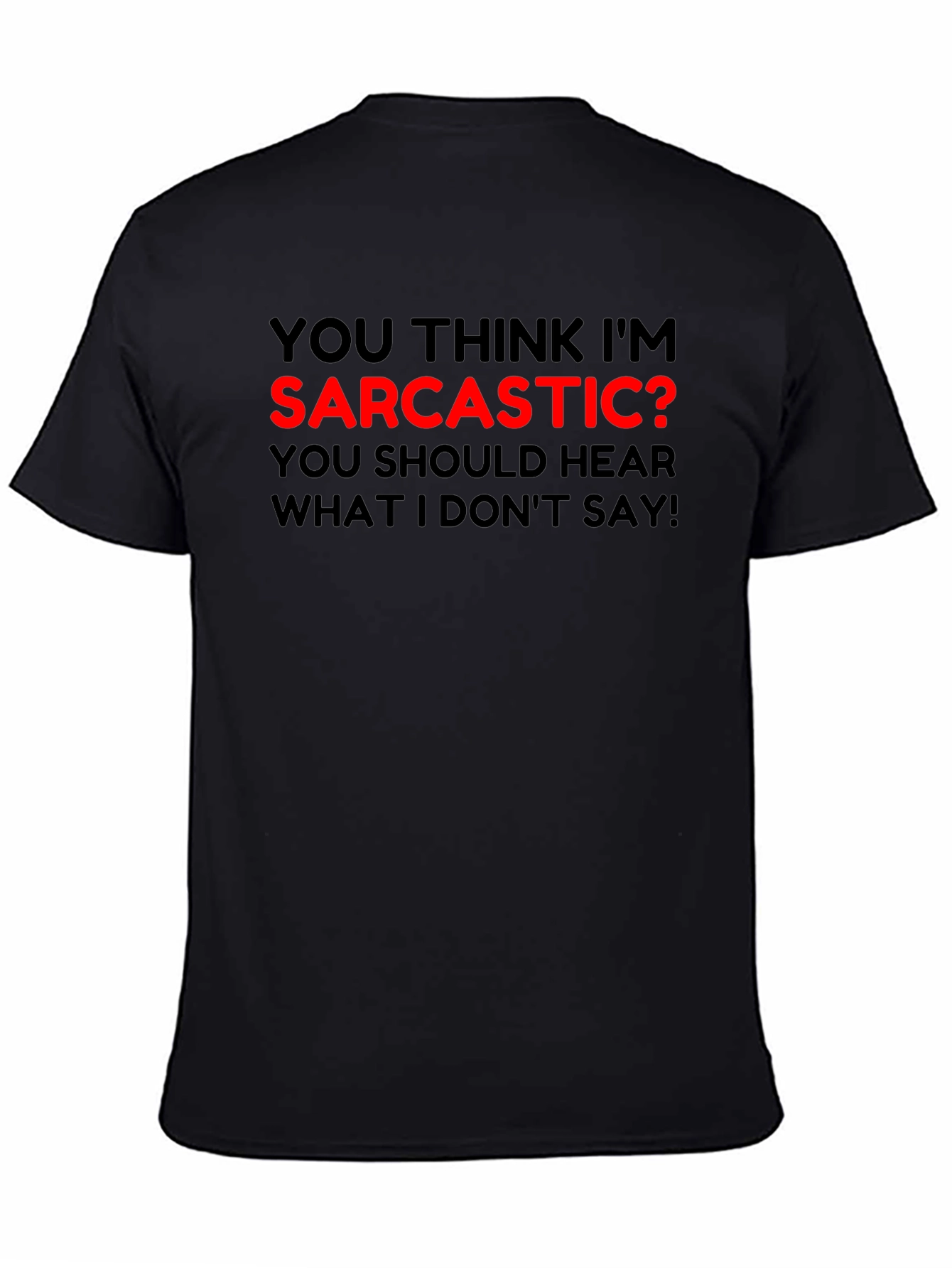 Sarcastic? Graphic Tee - Unisex Crew Neck T-Shirt