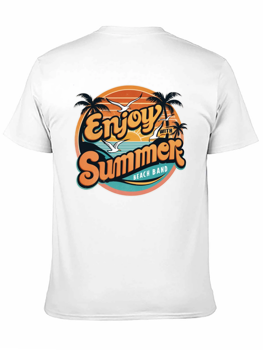 Enjoy Summer Beach Band T-Shirt