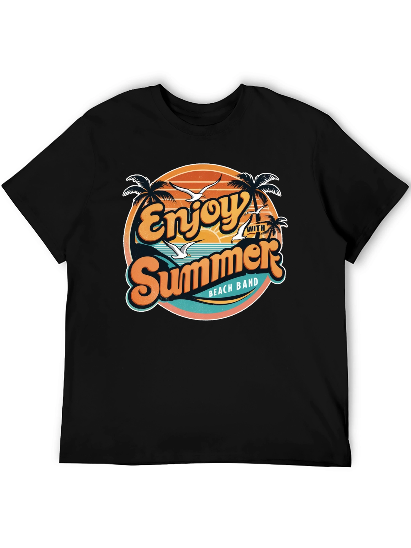 Enjoy Summer Beach Band T-Shirt