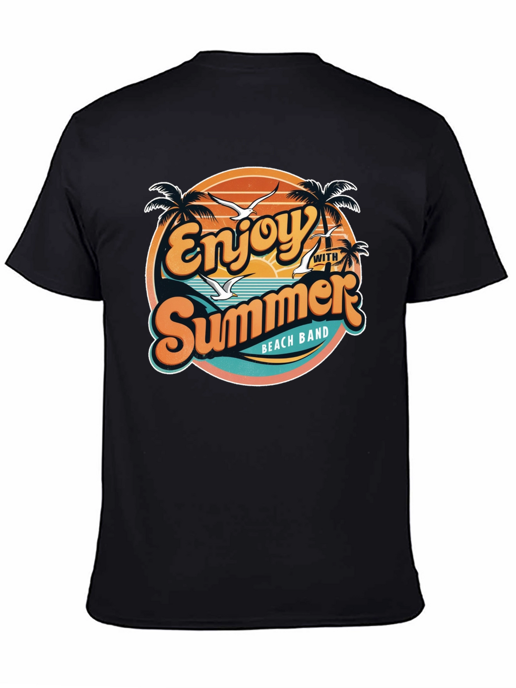 Enjoy Summer Beach Band T-Shirt