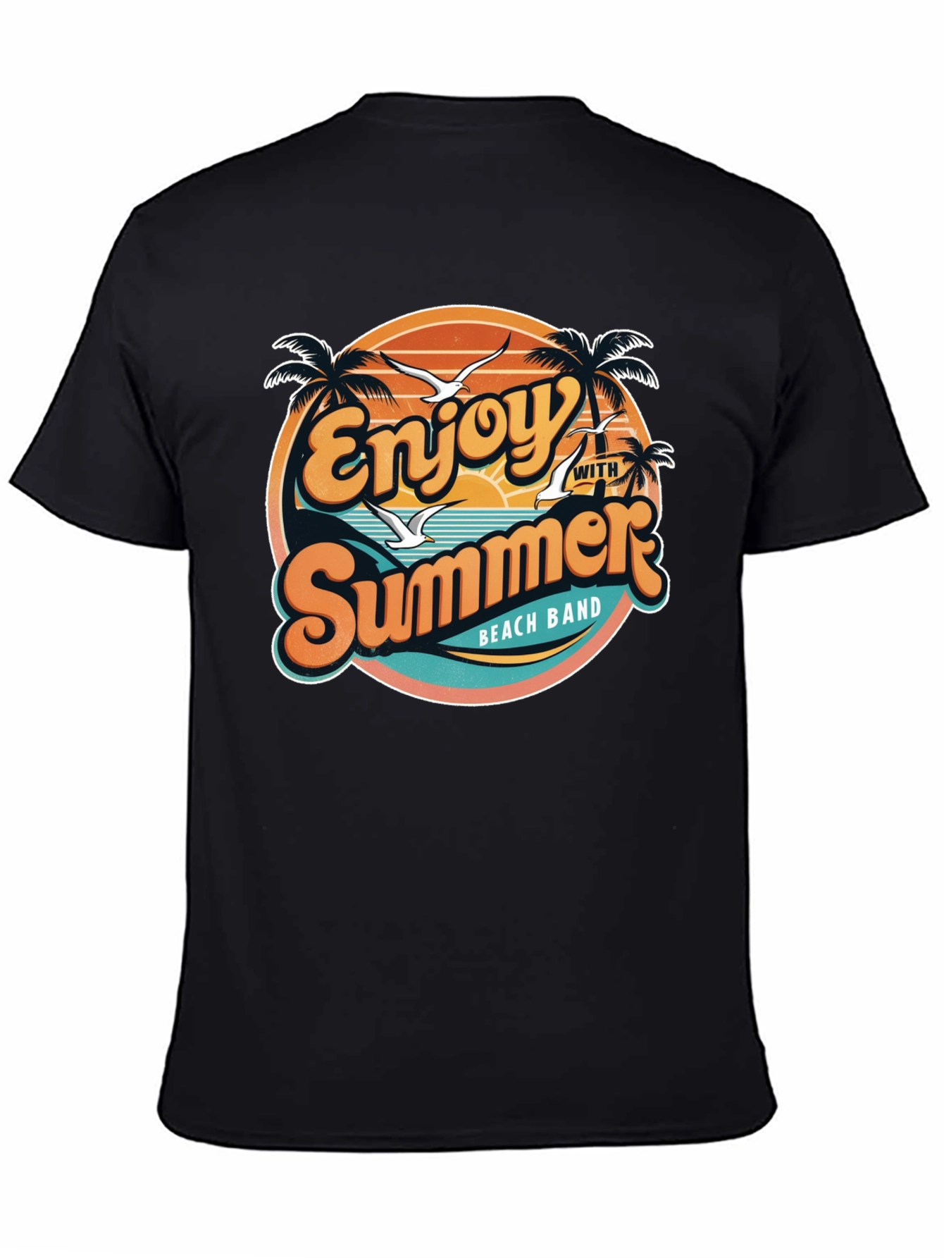 Enjoy Summer Beach Band T-Shirt