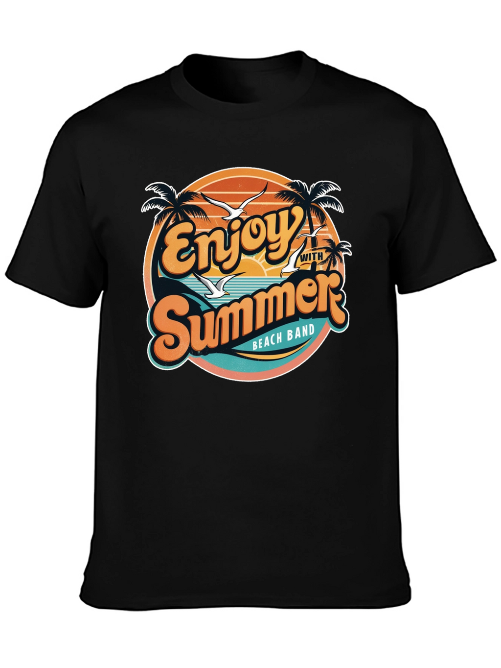 Enjoy Summer Beach Band T-Shirt