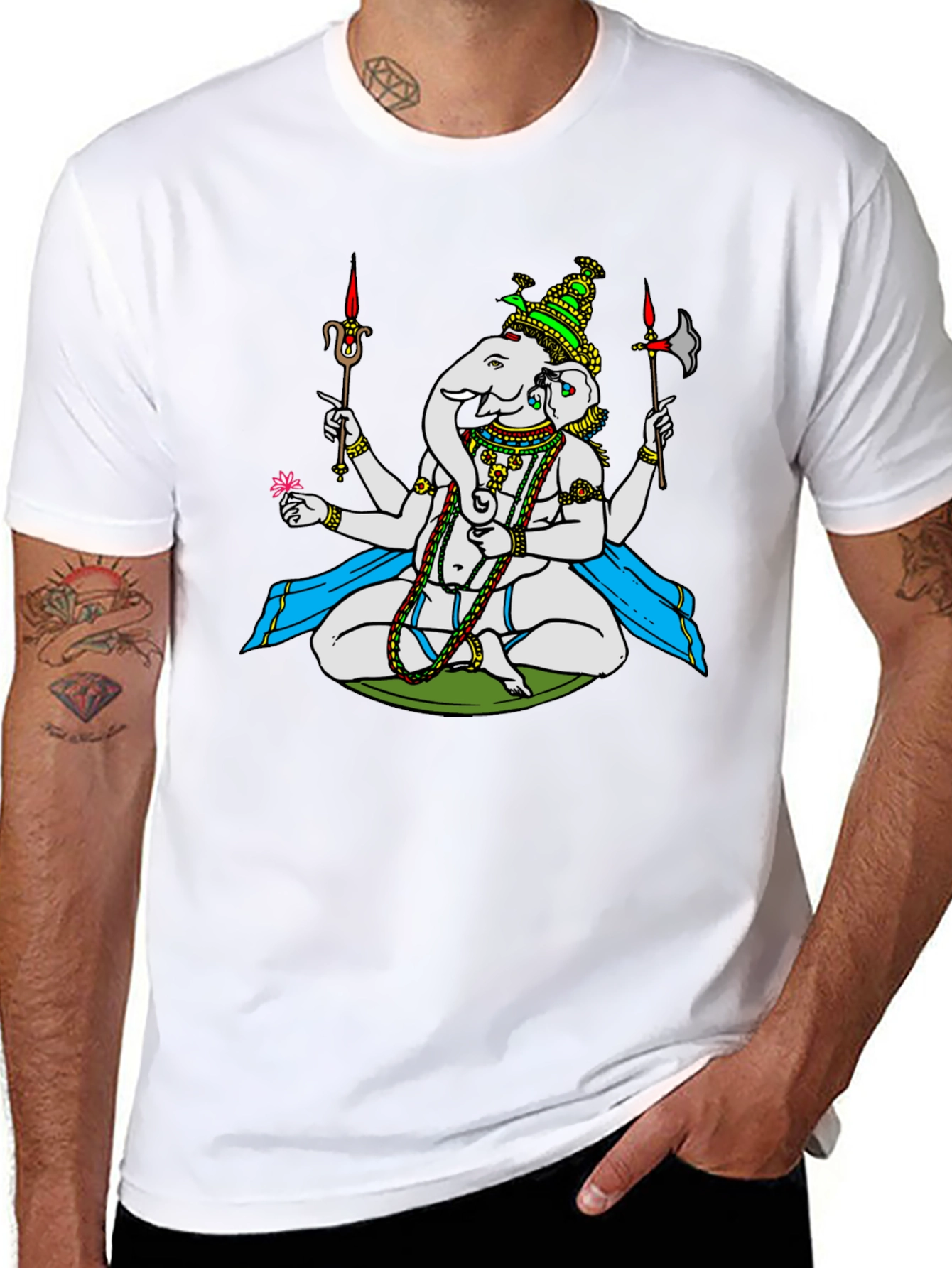Ganesh Graphic Tee - Unique Design
