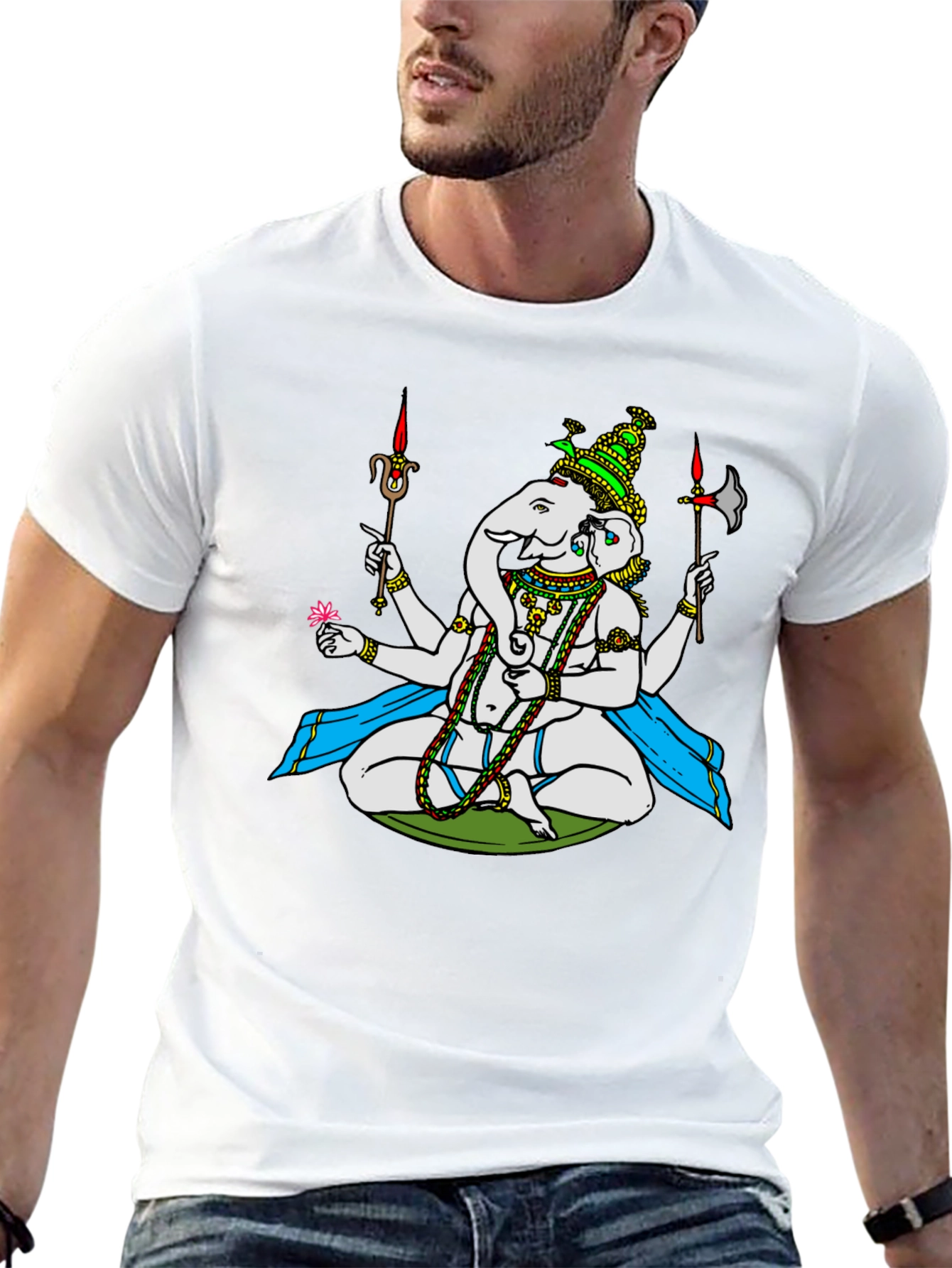 Ganesh Graphic Tee - Unique Design