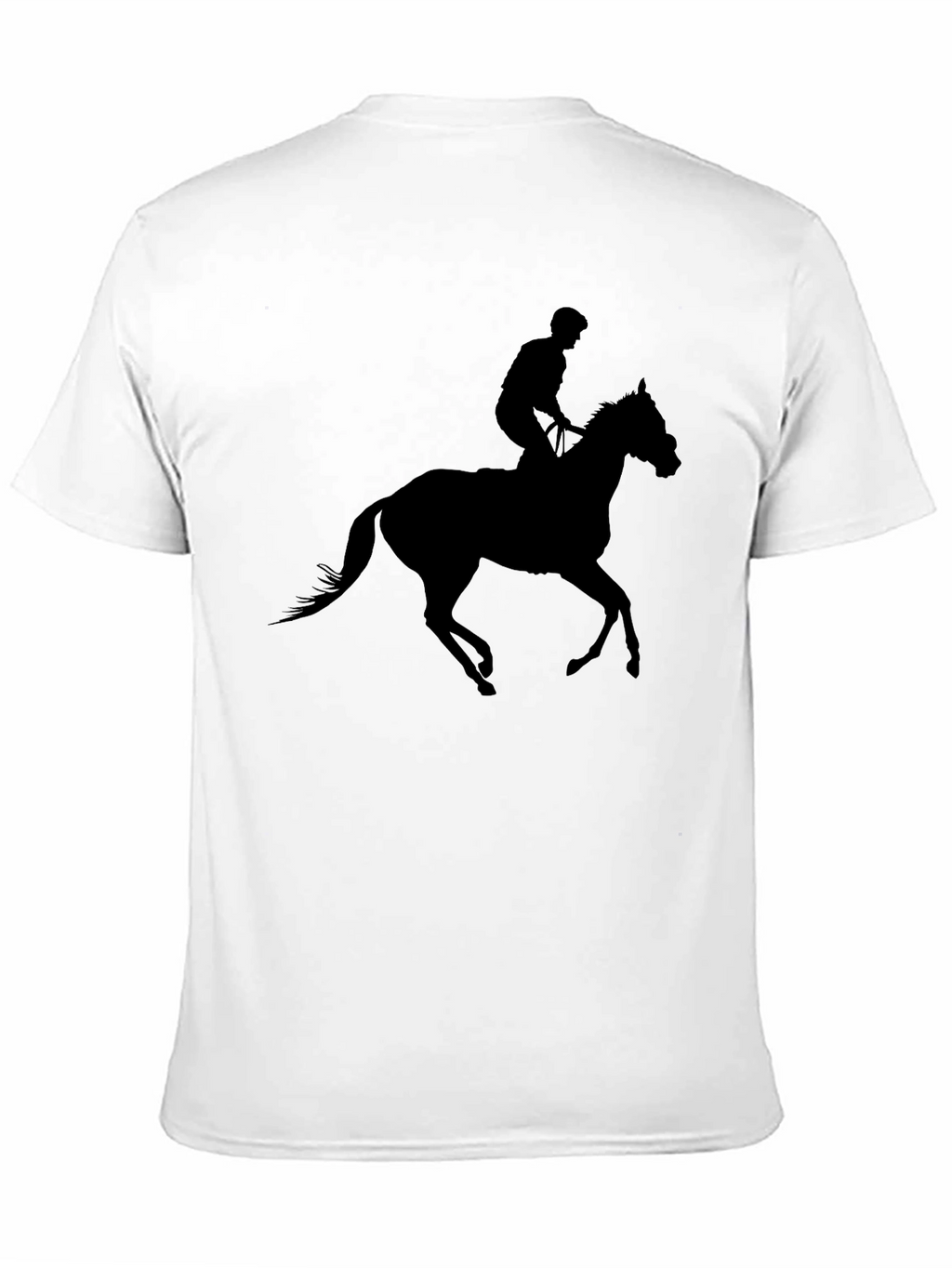 Black Horse & Rider Graphic Tee