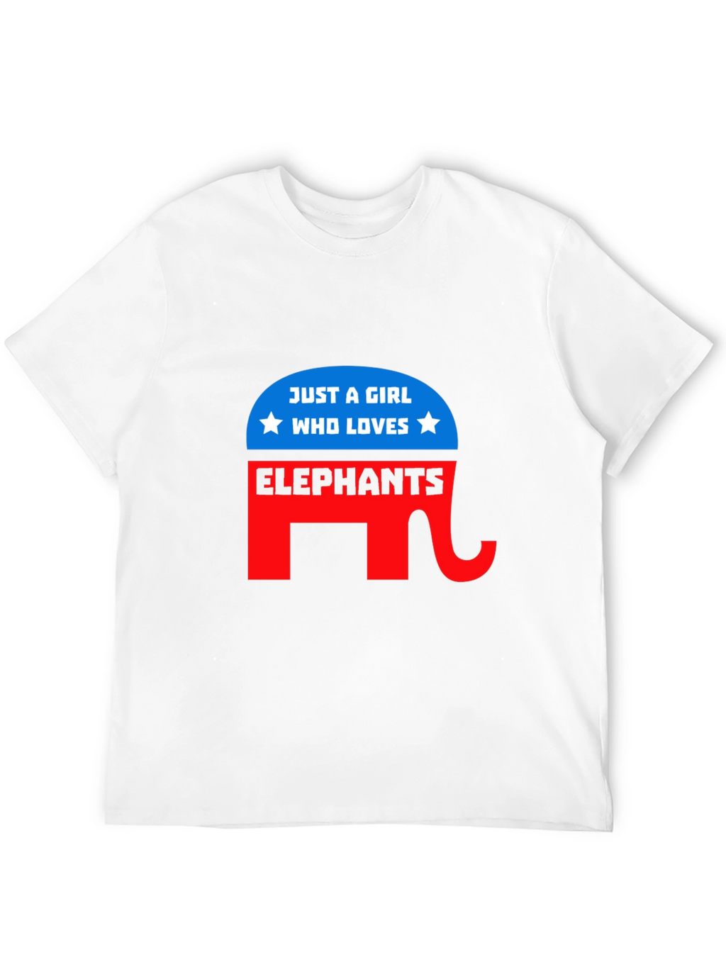 Girl Loves Elephants T-Shirt