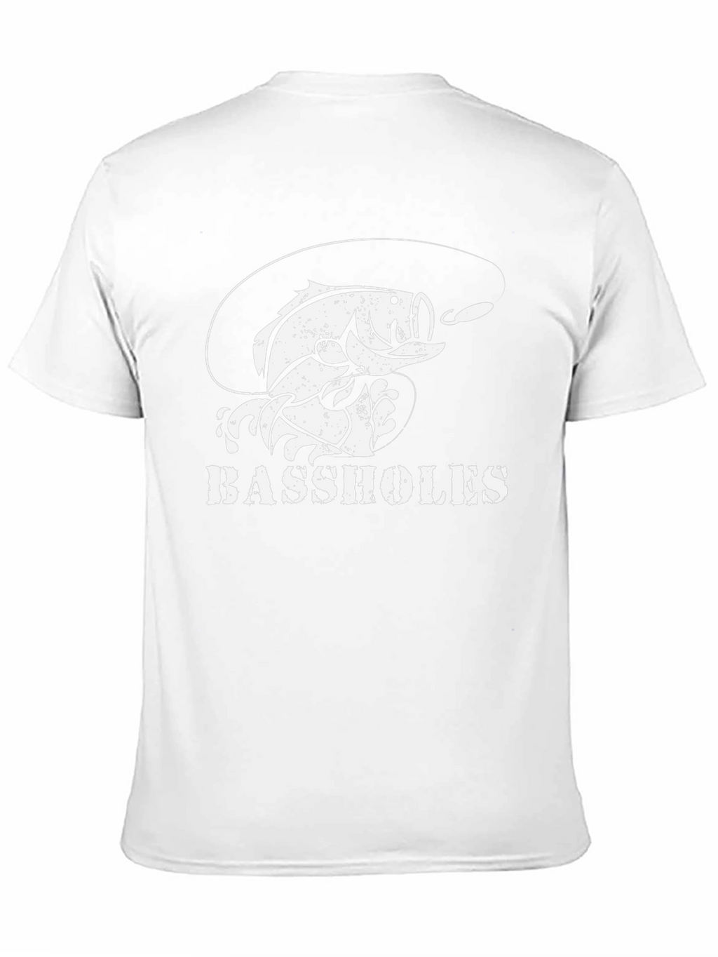 Bassholes Fishing T-Shirt - Humor Tee