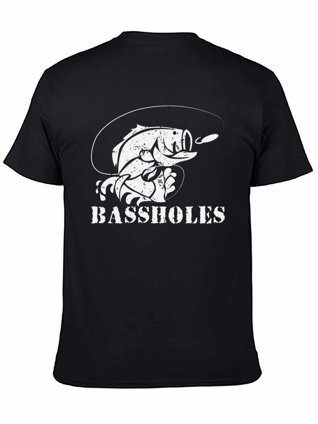 Bassholes Fishing T-Shirt - Humor Tee