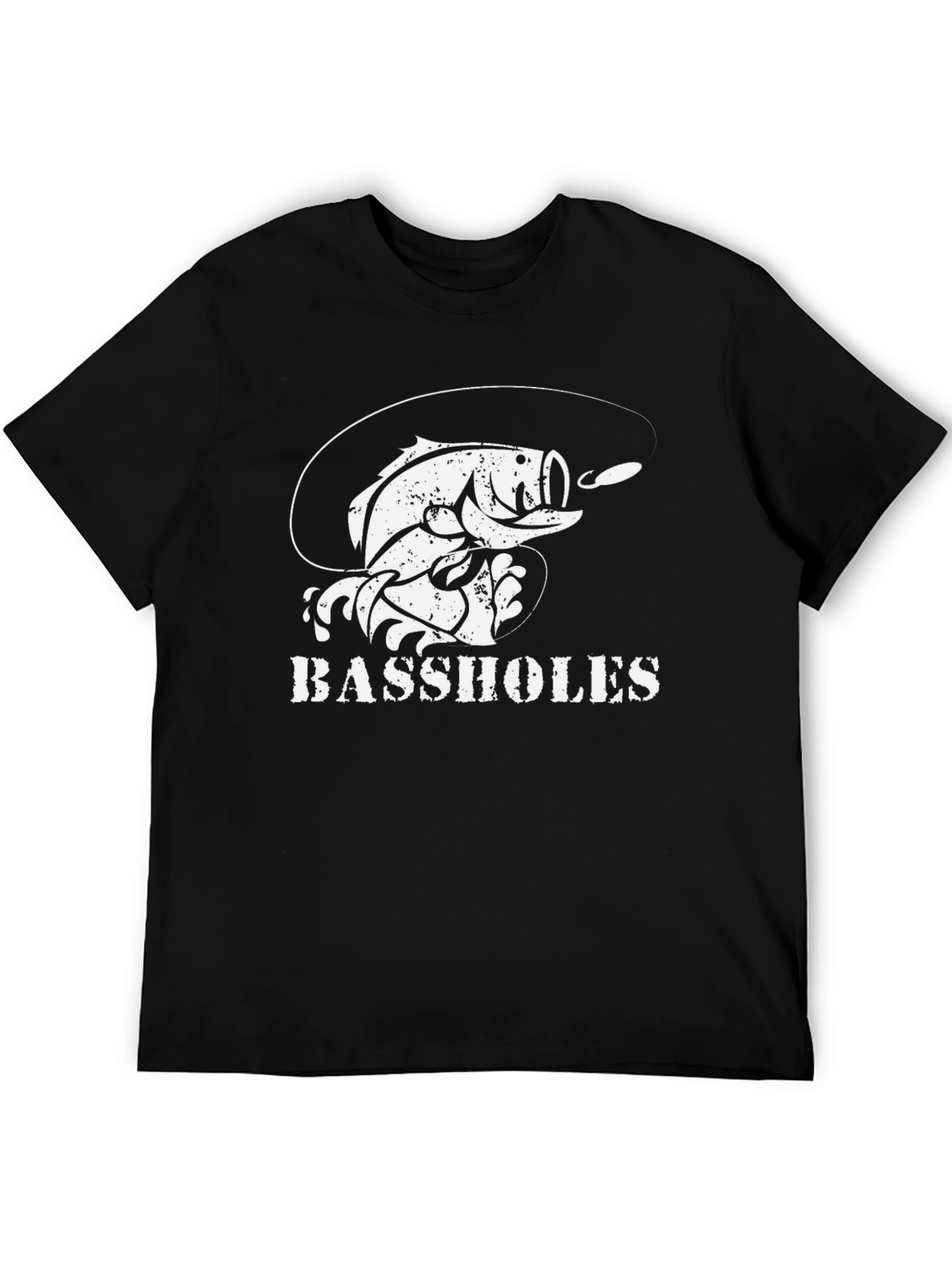 Bassholes Fishing T-Shirt - Humor Tee