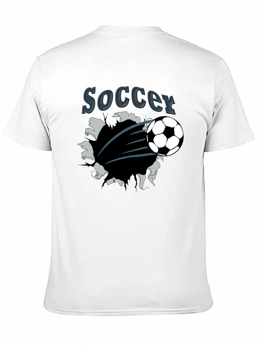 Soccer Graphic T-Shirt - Black