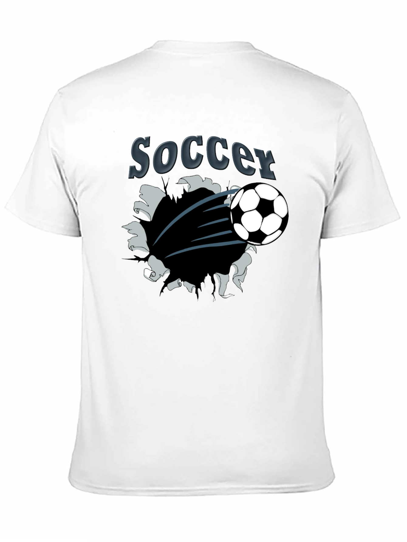 Soccer Graphic T-Shirt - Black
