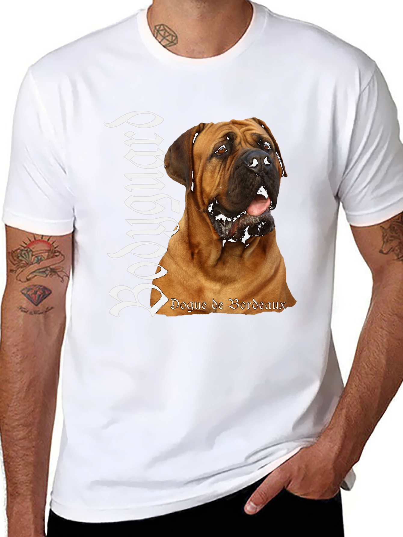 Dogue de Bordeaux Bodyguard Graphic T-Shirt