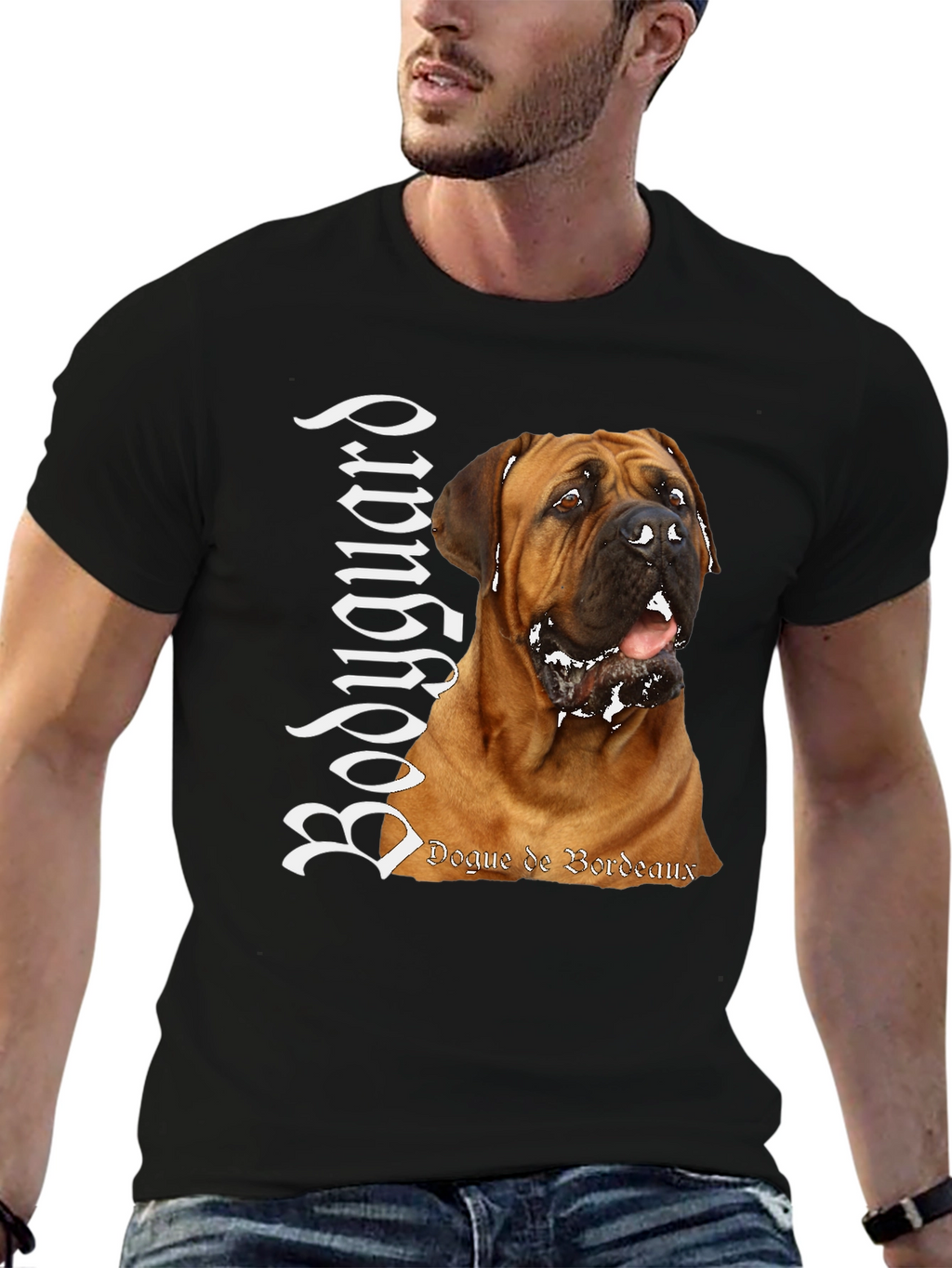 Dogue de Bordeaux Bodyguard Graphic T-Shirt