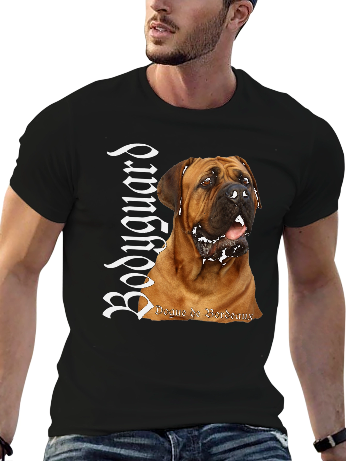 Dogue de Bordeaux Bodyguard Graphic T-Shirt